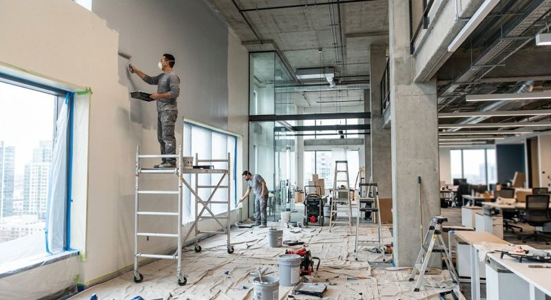 Commercial Painting project example